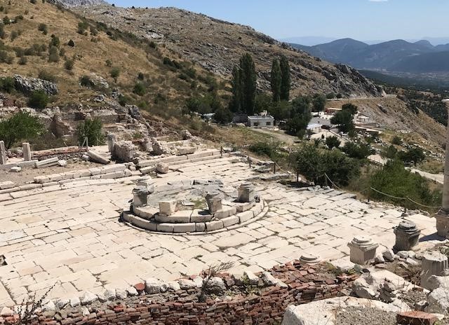 Sagalassos antik kentinde Macellum yapısı